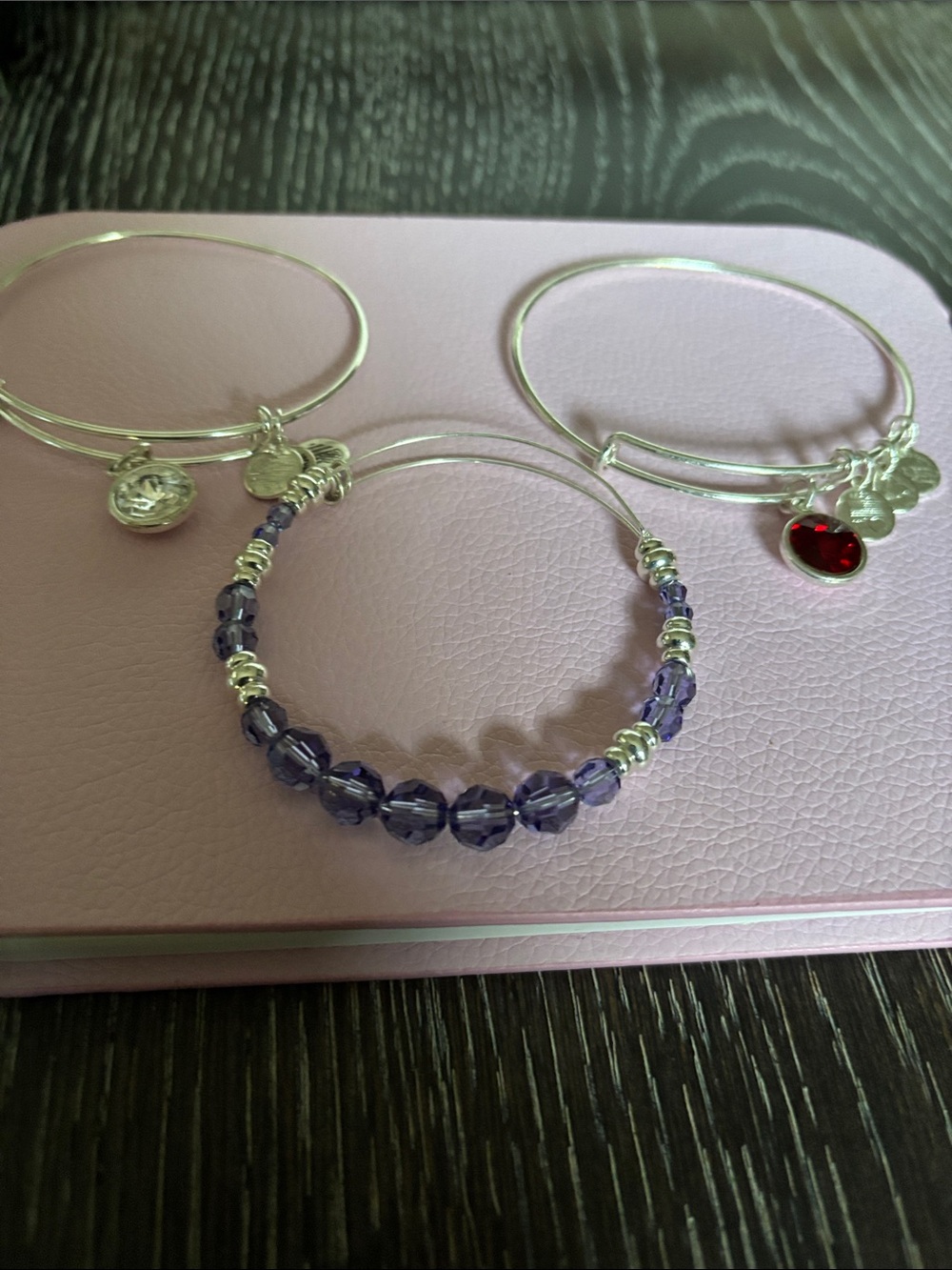 3 Alex and Ani bracelets